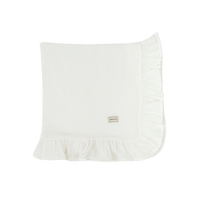Muselina Volante Blanco - PRE ORDER - Minicoton
