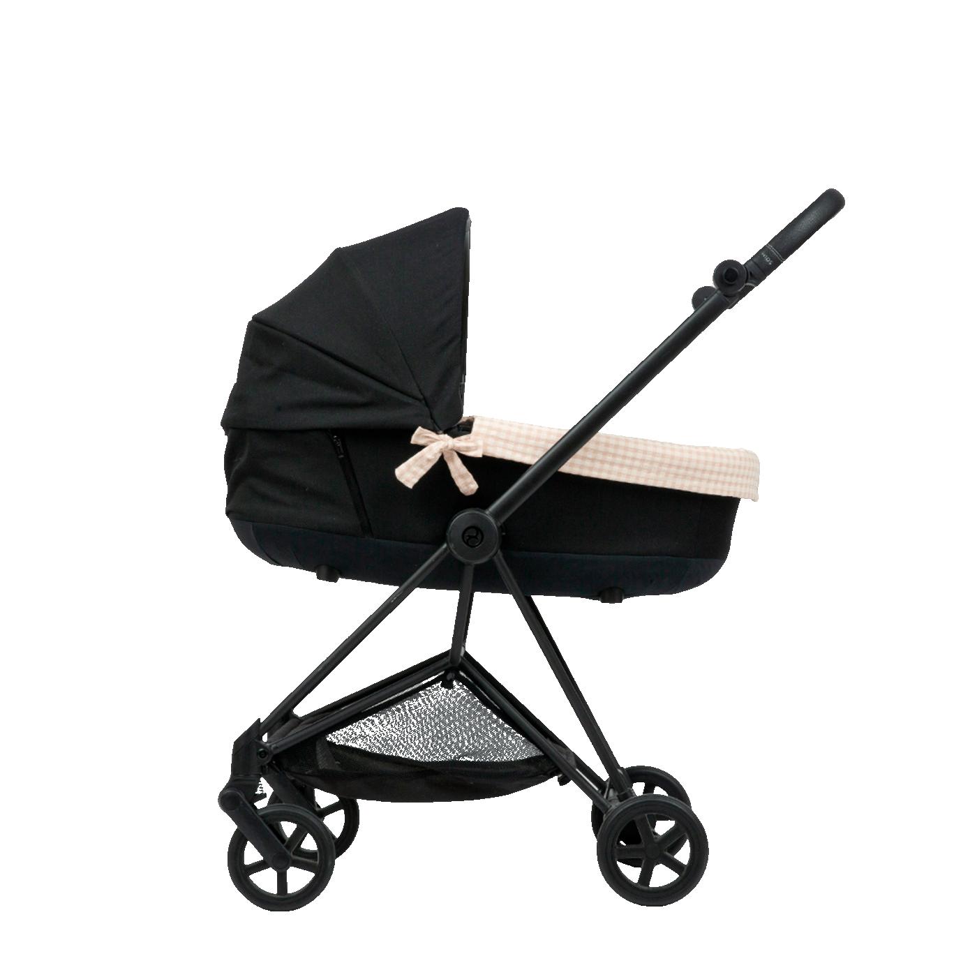 Funda Capazo Cybex Mios Vichy Rose - Minicoton