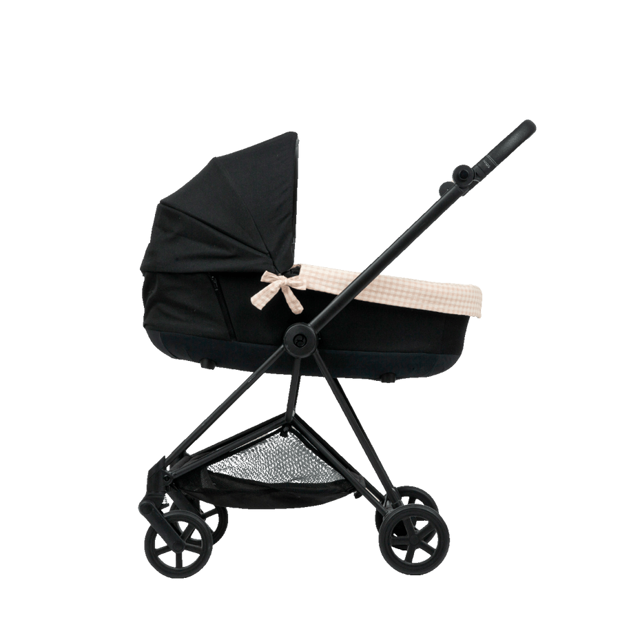 Funda Capazo Cybex Mios Vichy Rose - Minicoton