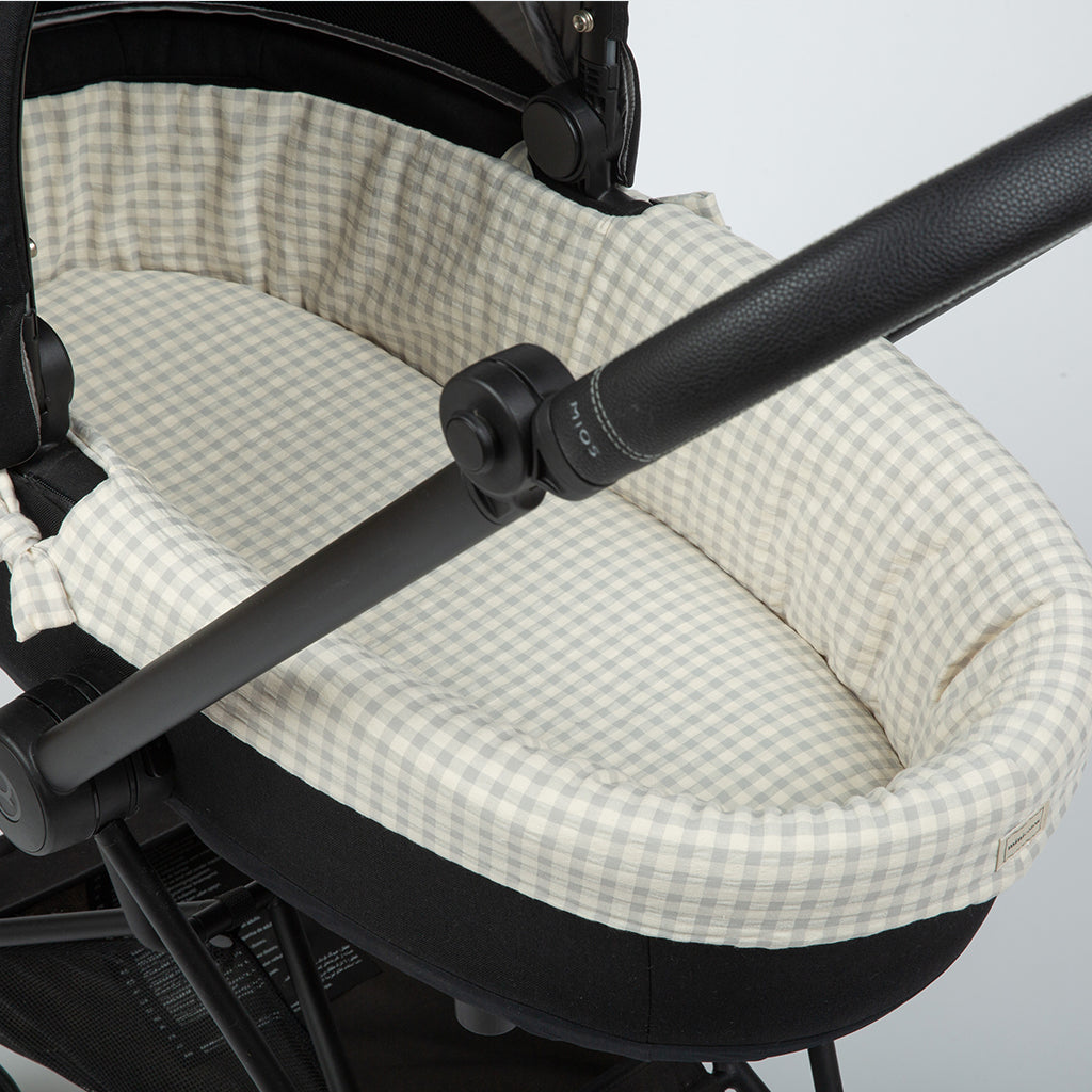 cybex mios blue Cybex Mios Carrycot Cover Vichy Blue · Minicoton