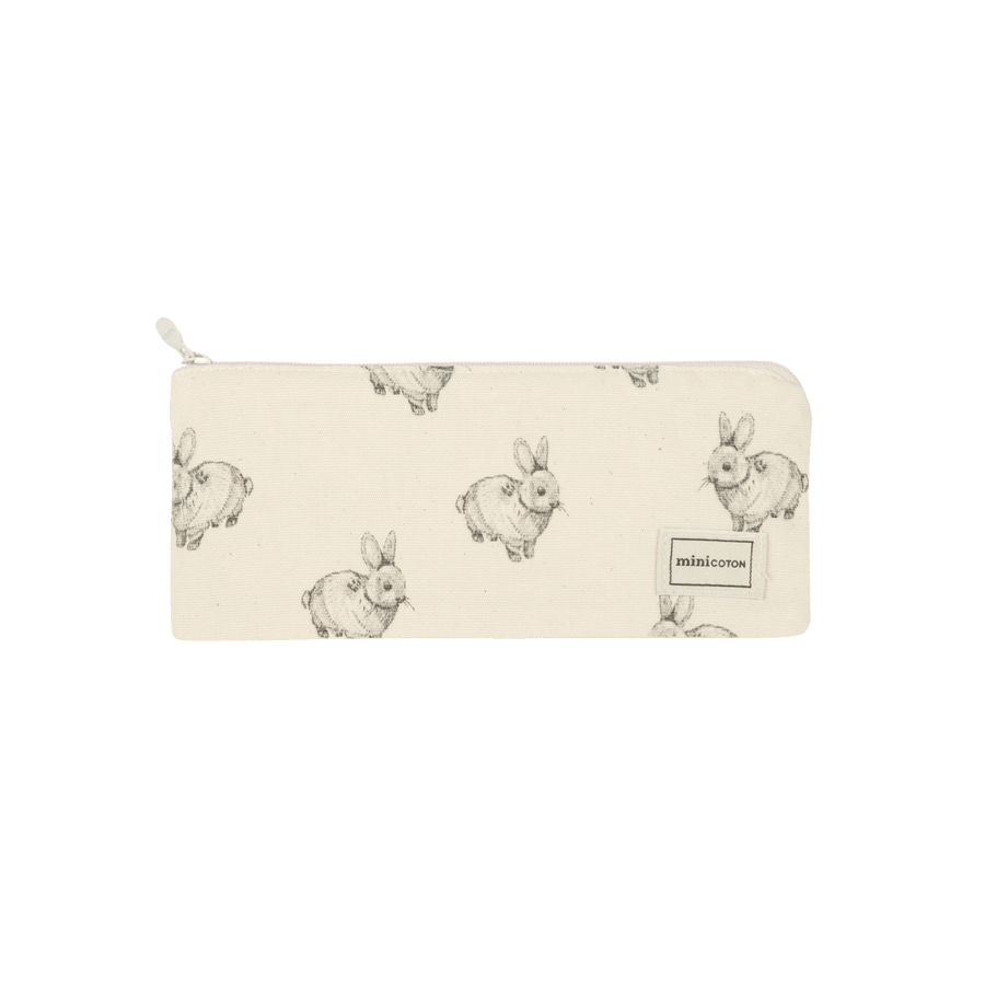 Estuche Rabbit Ecru - Minicoton