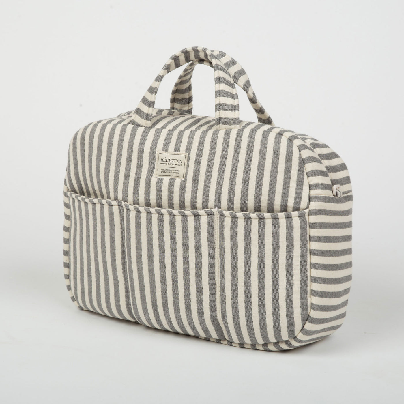 Bolsa Maternidad Rayas - Minicoton