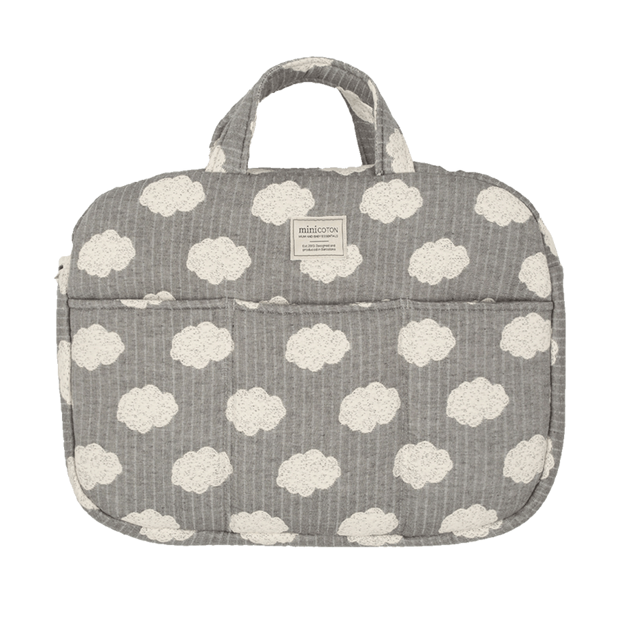 Bolsa Maternidad Nubes - Minicoton