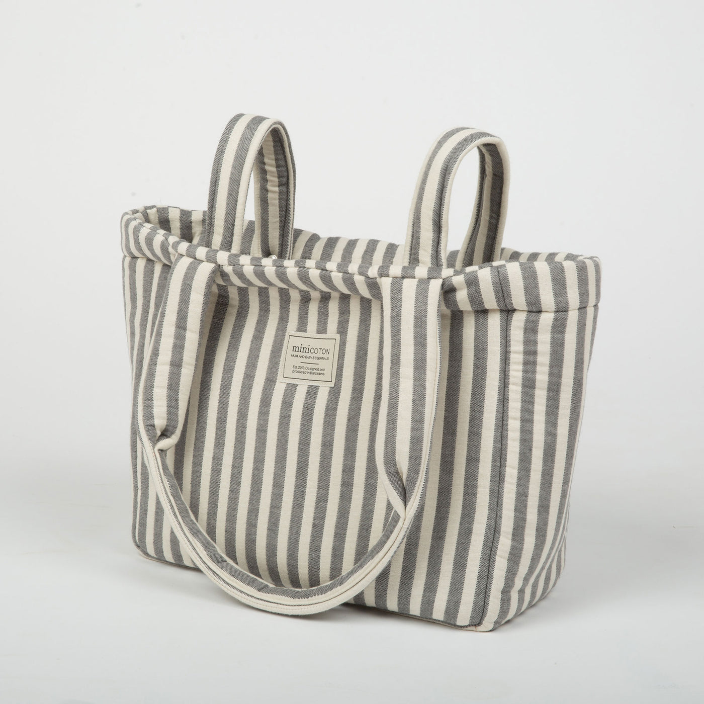 Bolsa Handle Rayas - Minicoton