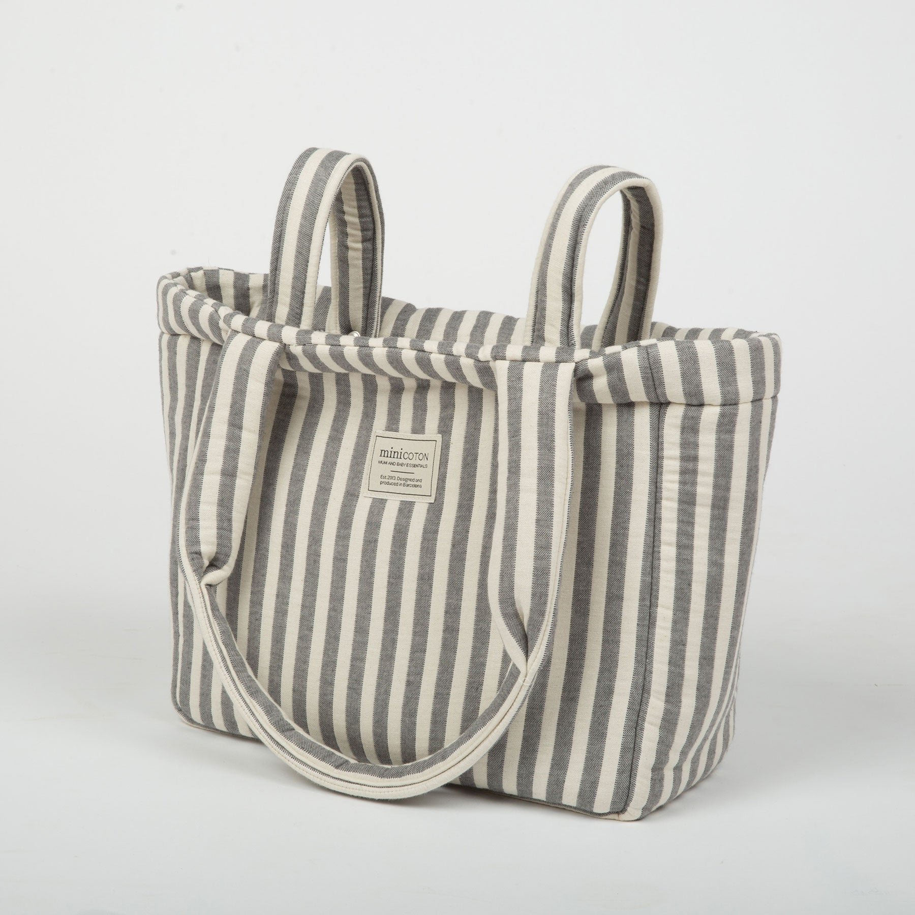 Bolsa Handle Rayas - Minicoton