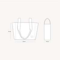 Bolsa Handle Rayas - Minicoton