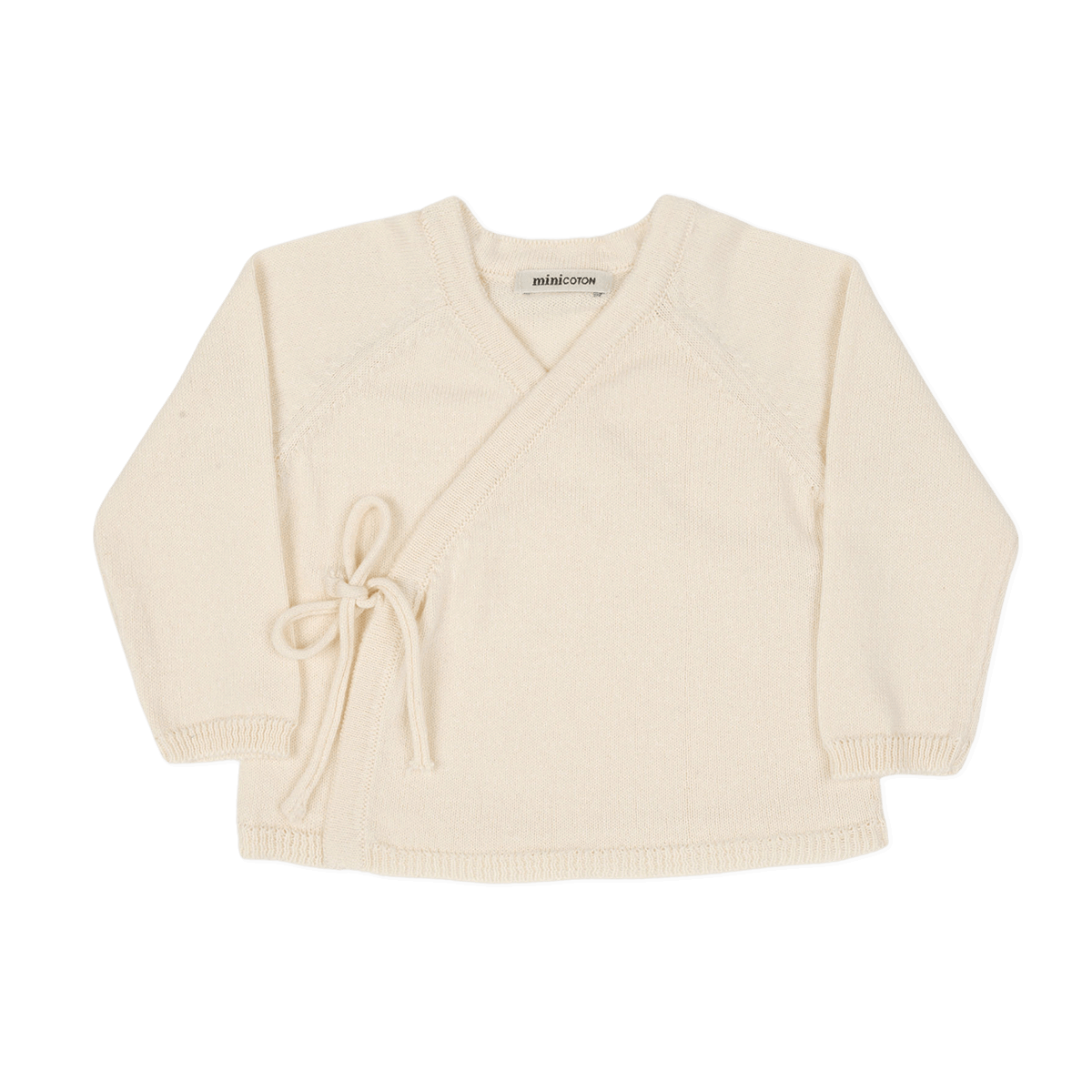 Top Cruzado Knit Crudo - Minicoton