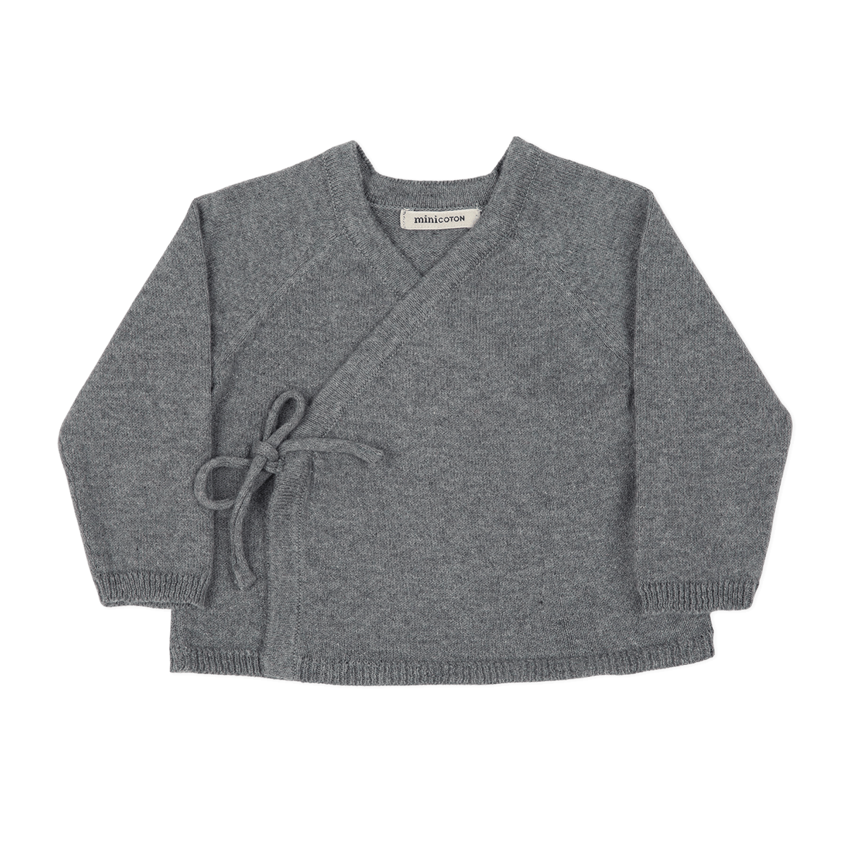 Top Cruzado Knit Melange - Minicoton