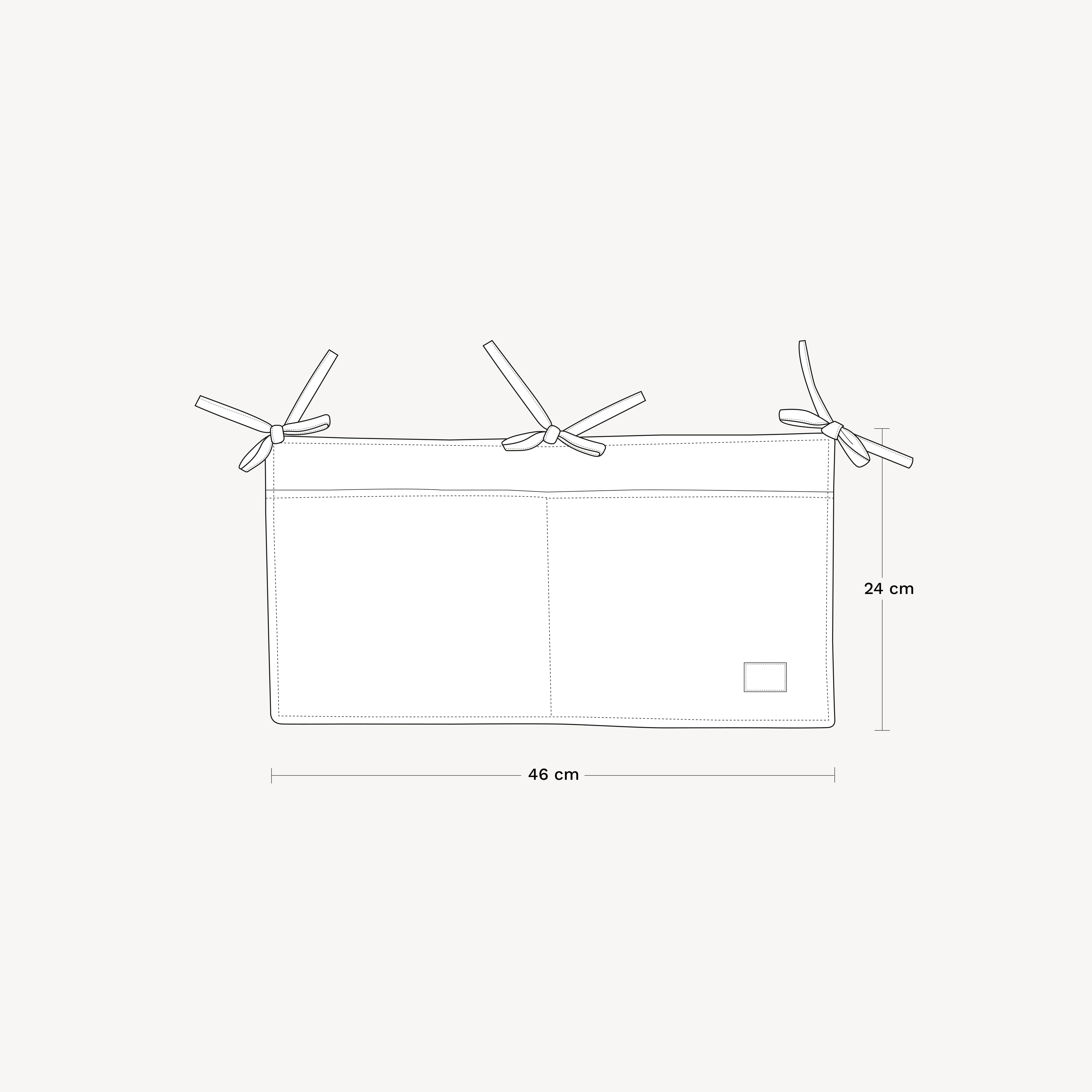Organizador Cuna Origami - Minicoton
