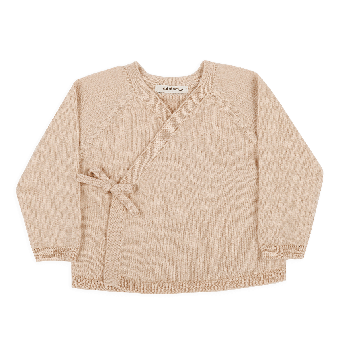 Top Cruzado Knit Blush - Minicoton