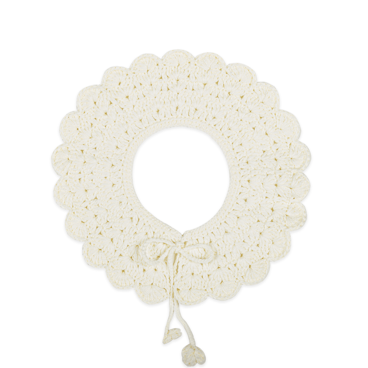 Cuello Crochet Crudo - Minicoton