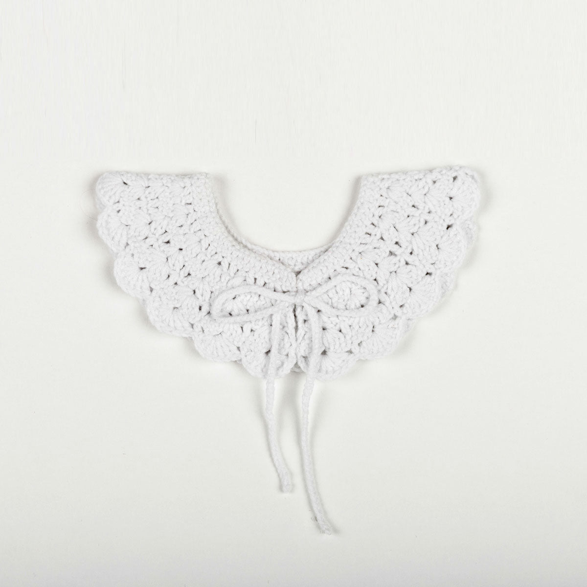 Cuello Crochet Blanco - Minicoton
