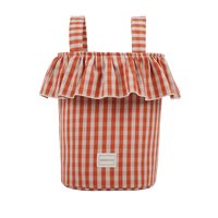 Basket Vichy - Rose + Red - Minicoton