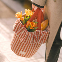Basket Vichy - Rose + Red - Minicoton