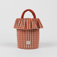 Basket Vichy - Rose + Red - Minicoton