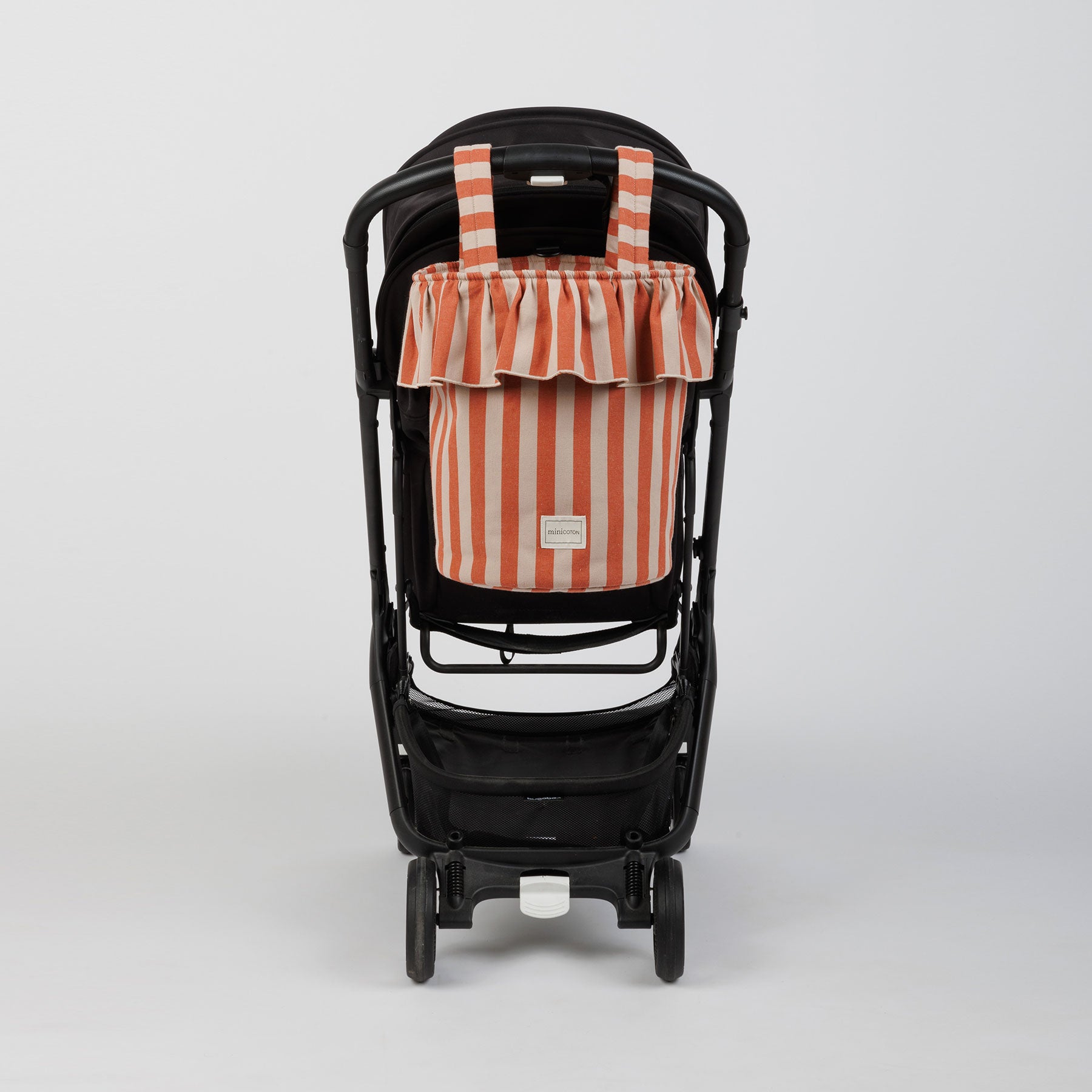 Basket Rayas - Rose + Red - Minicoton