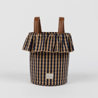 Basket Vichy - Navy + Caramel - PRE ORDER - Minicoton