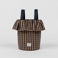 Basket Vichy - Navy + Caramel - PRE ORDER - Minicoton