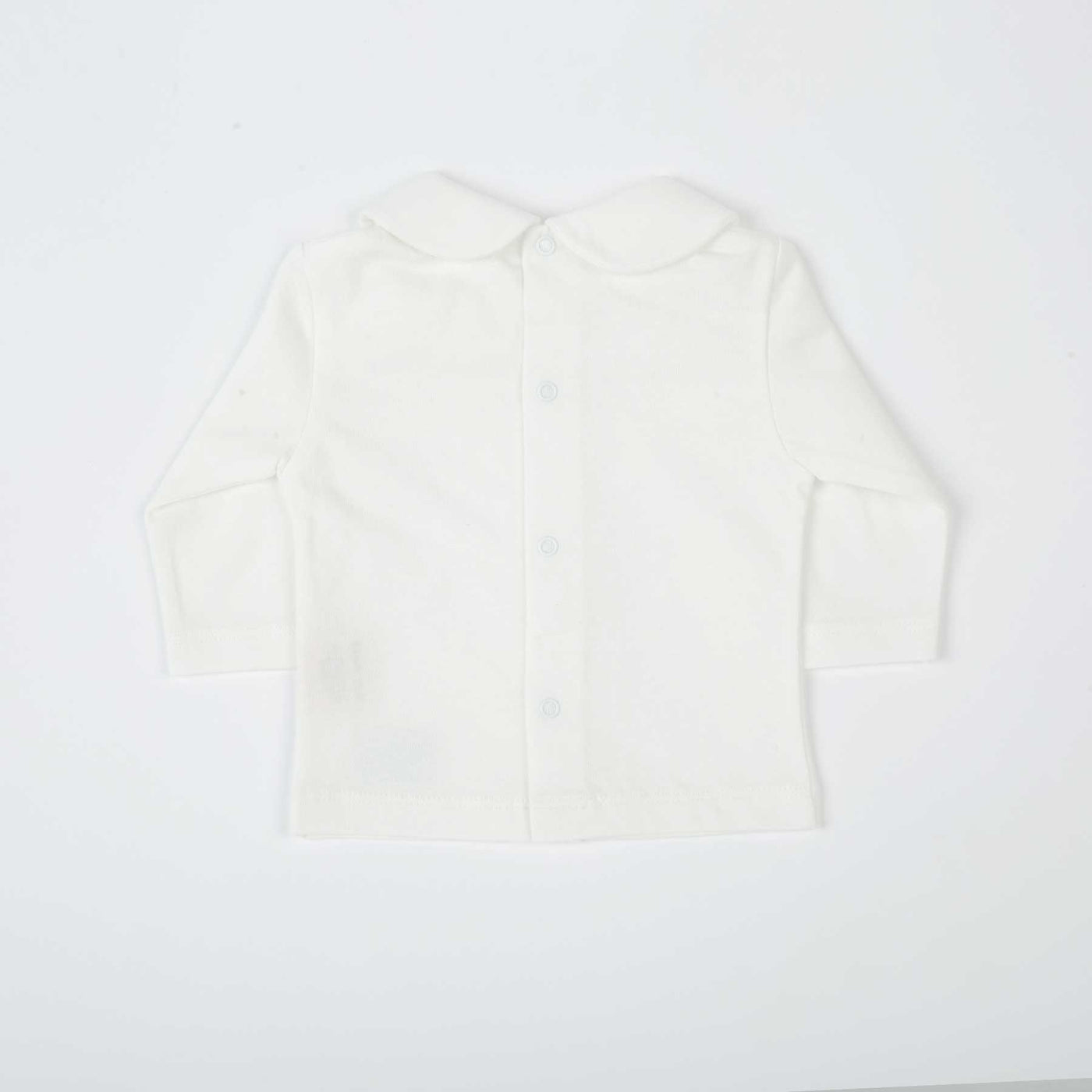 Top Basic Cuello Blanco - Minicoton
