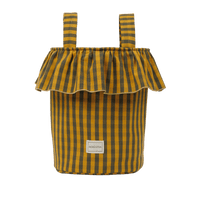 Basket Vichy - Olive + Gold - Minicoton