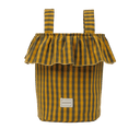 Basket Vichy - Olive + Gold
