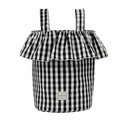 Basket Vichy - Black + White