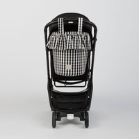 Basket Vichy - Black + White - Minicoton