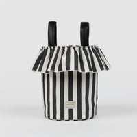 Basket Rayas - Black + White - Minicoton