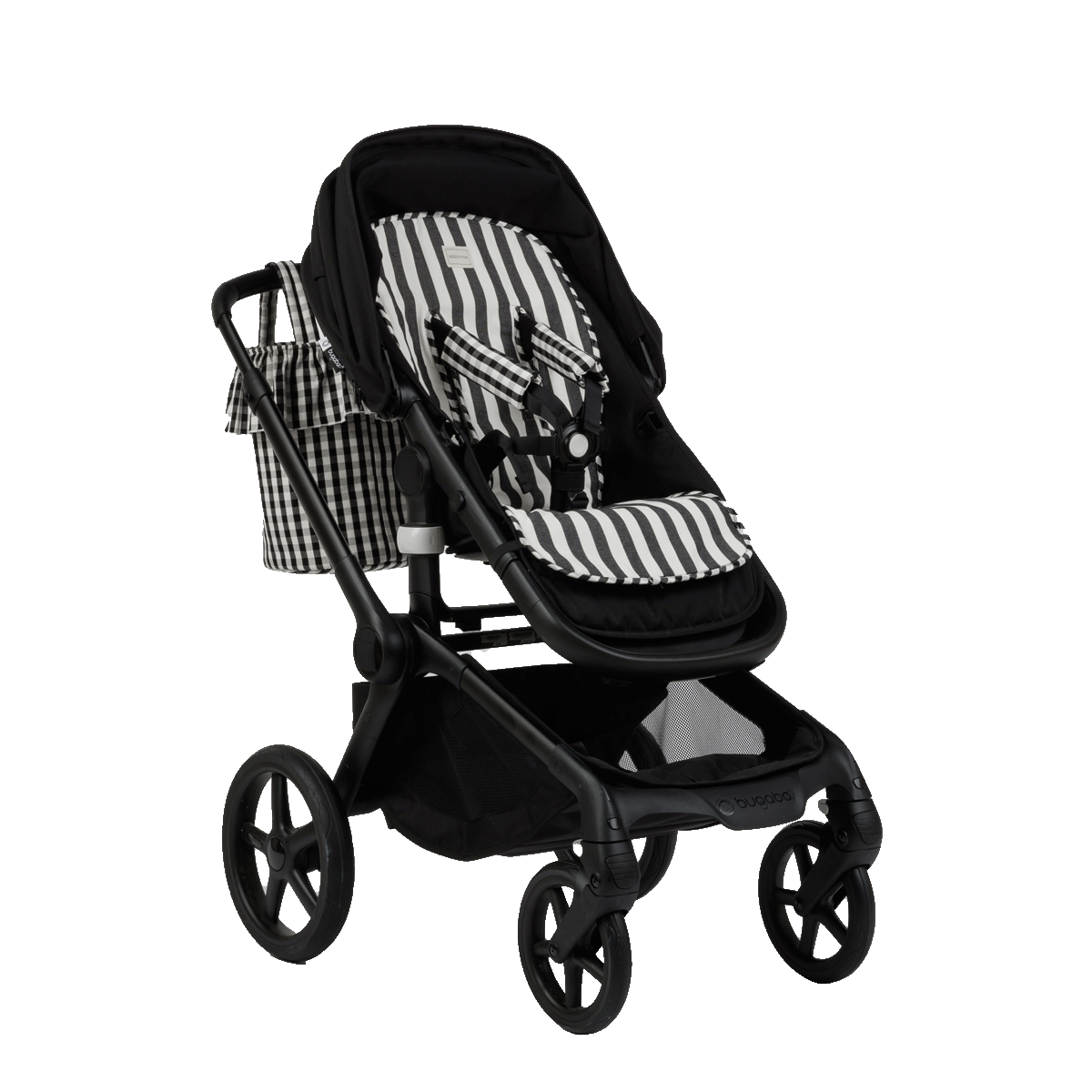 Protector Tirantes Black + White - Minicoton