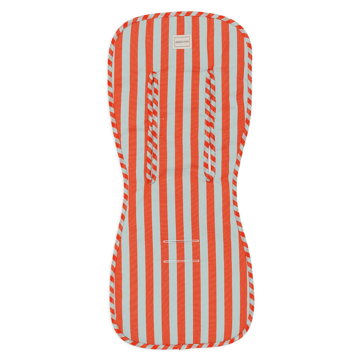 Colchoneta Coral + Aqua - Minicoton