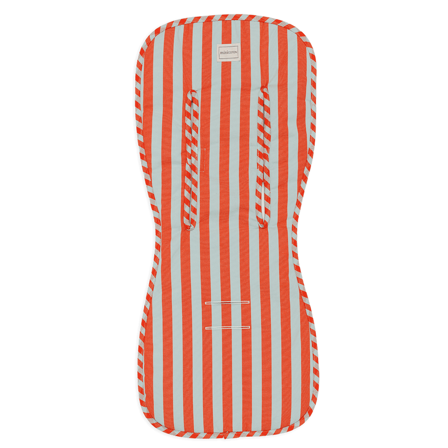 Colchoneta Coral + Aqua - Minicoton