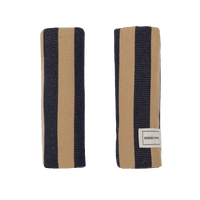 Protector Tirantes Navy + Caramel - Minicoton