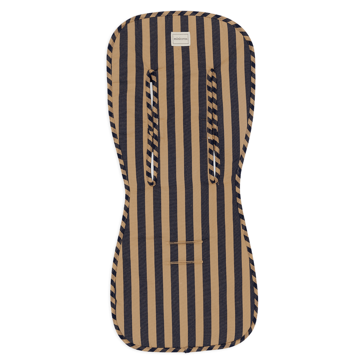 Colchoneta Navy + Caramel - Minicoton