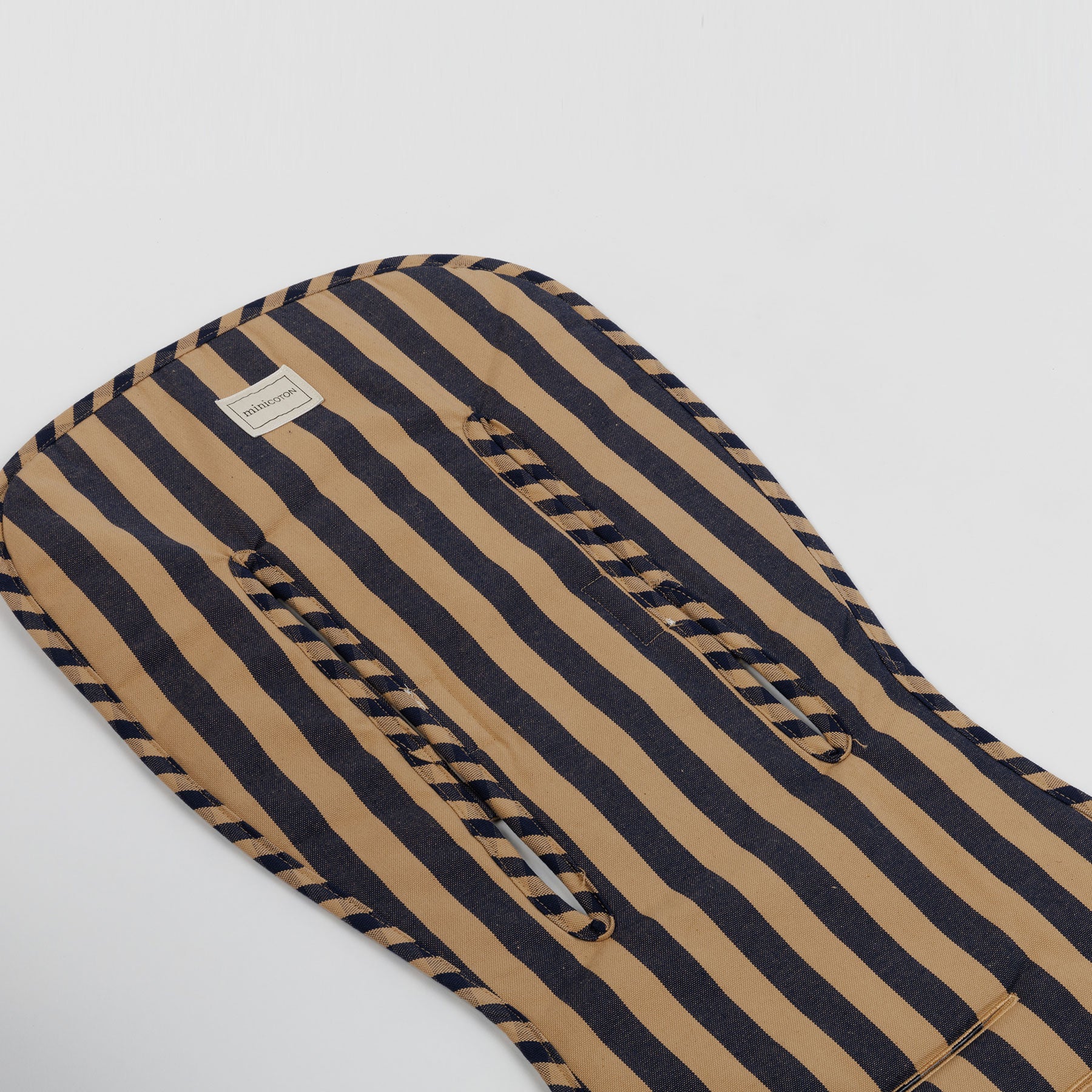 Colchoneta Navy + Caramel - Minicoton