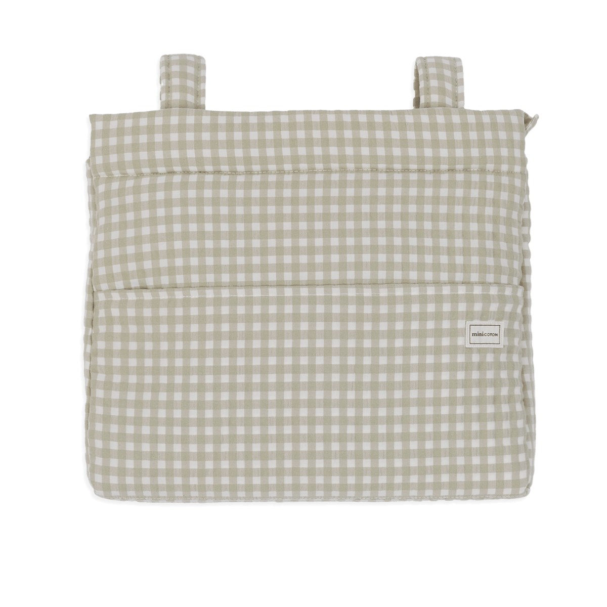 Bolsa Icon Vichy Musgo - Minicoton
