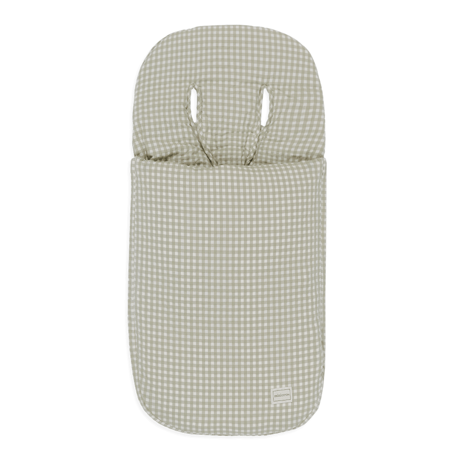 SACO SILLA Vichy Musgo - Minicoton