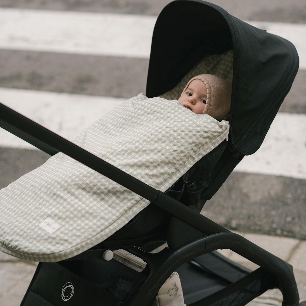 SACO SILLA Vichy Musgo - Minicoton