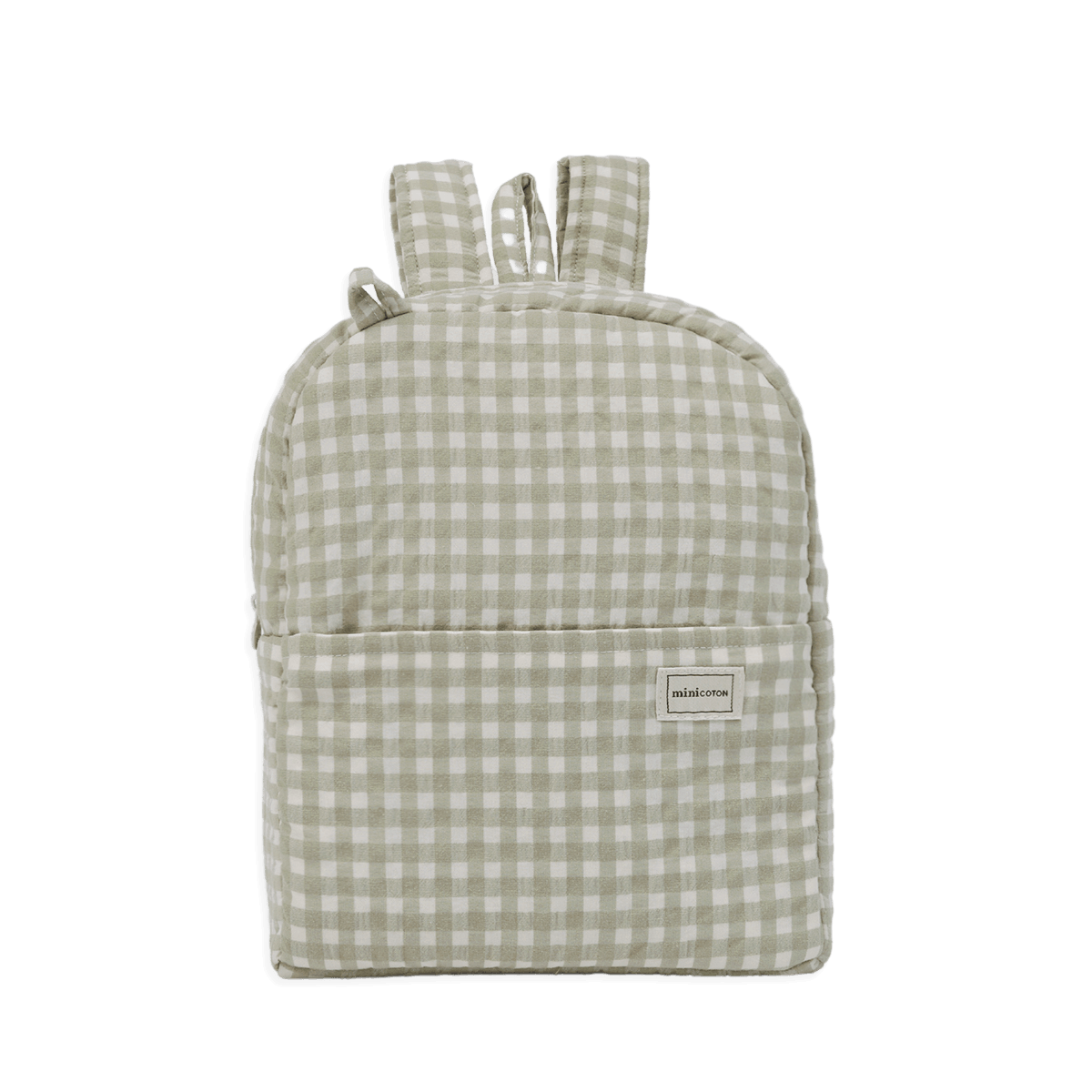 Mochila Vichy Musgo - Minicoton