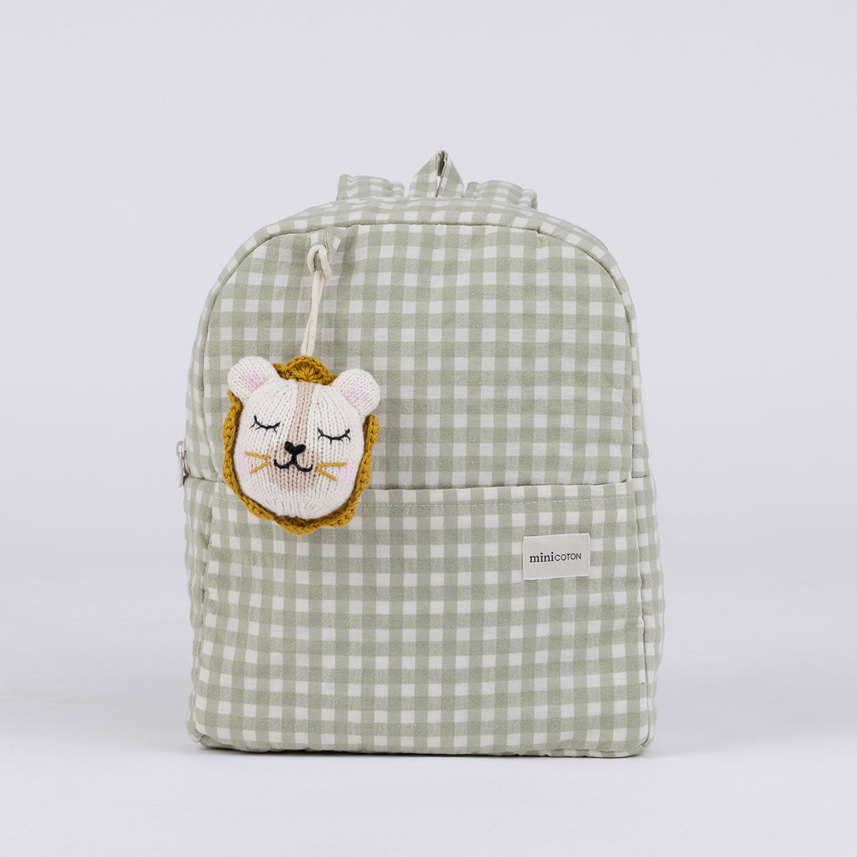 Mochila Vichy Musgo - Minicoton