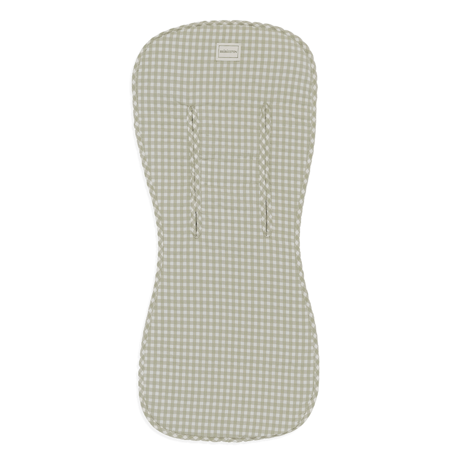 Colchoneta Vichy Musgo - Minicoton