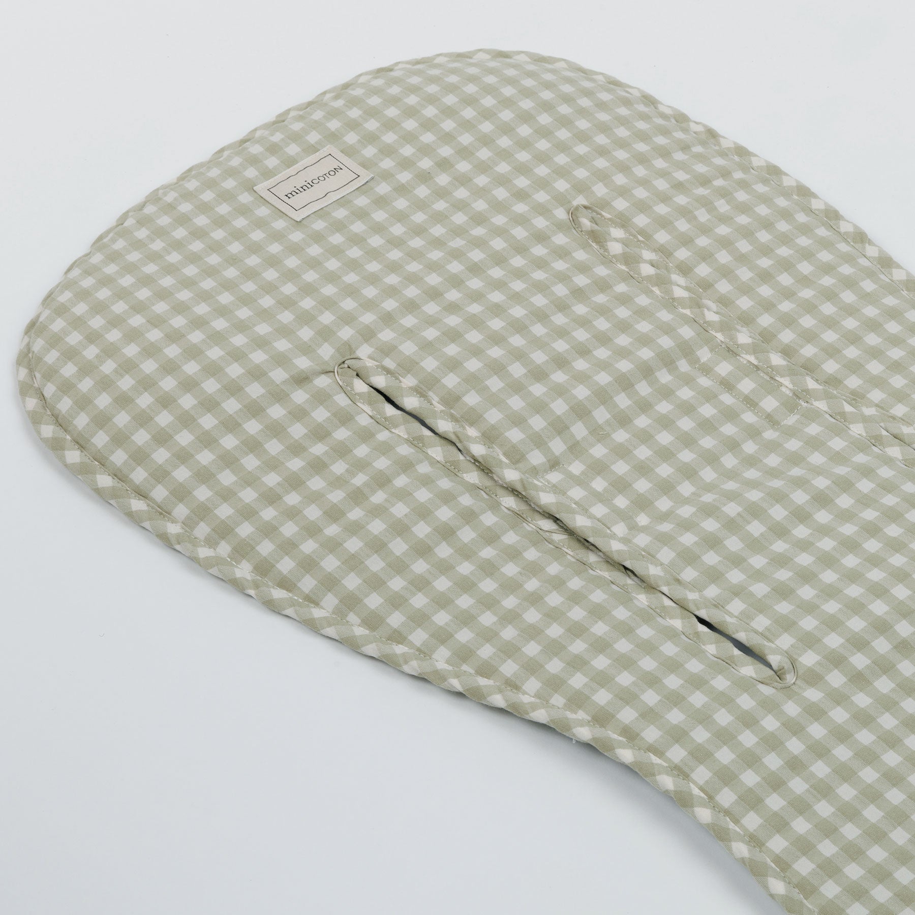Colchoneta Vichy Musgo - Minicoton