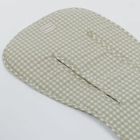Colchoneta Vichy Musgo - Minicoton