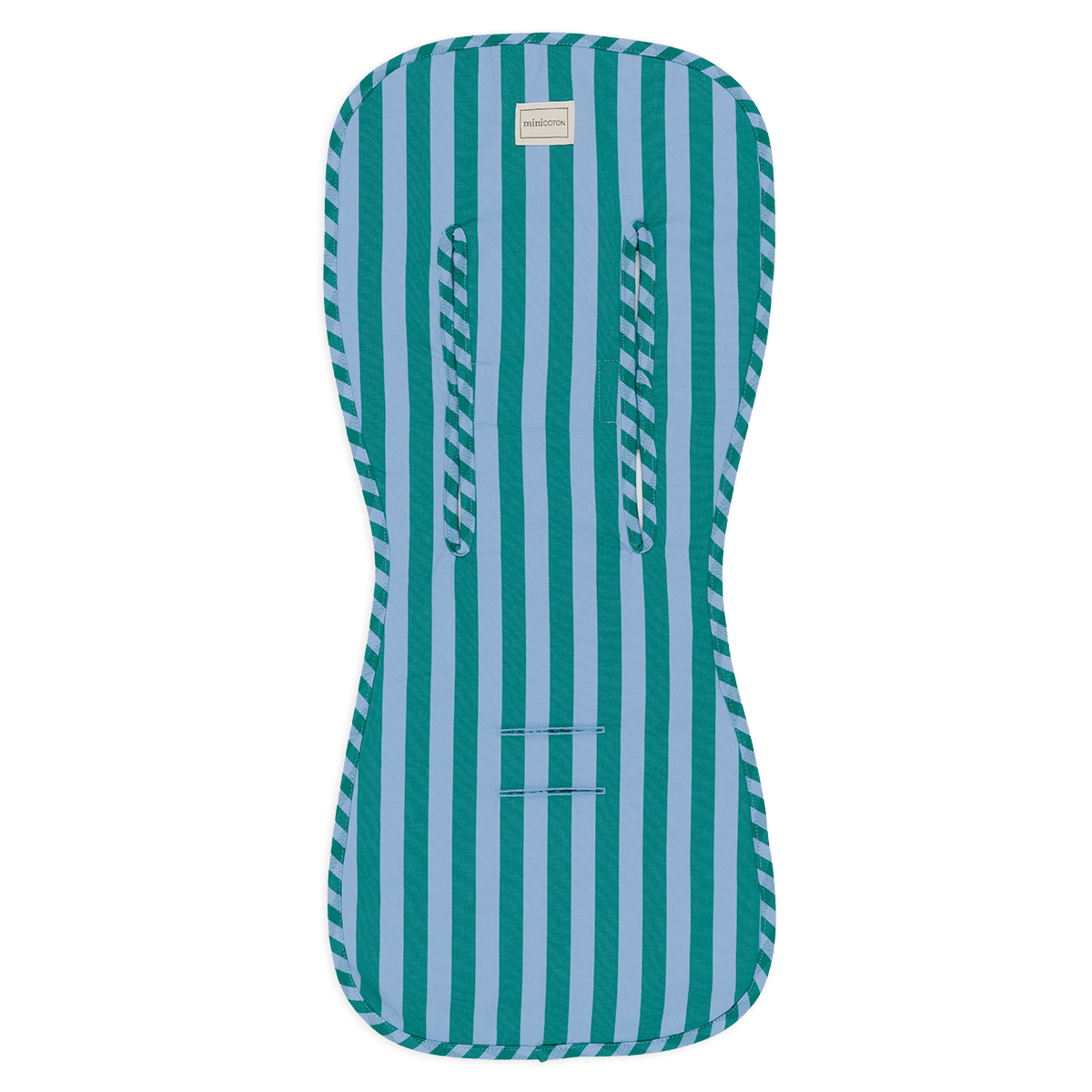 Colchoneta Green + Sky Blue - Minicoton