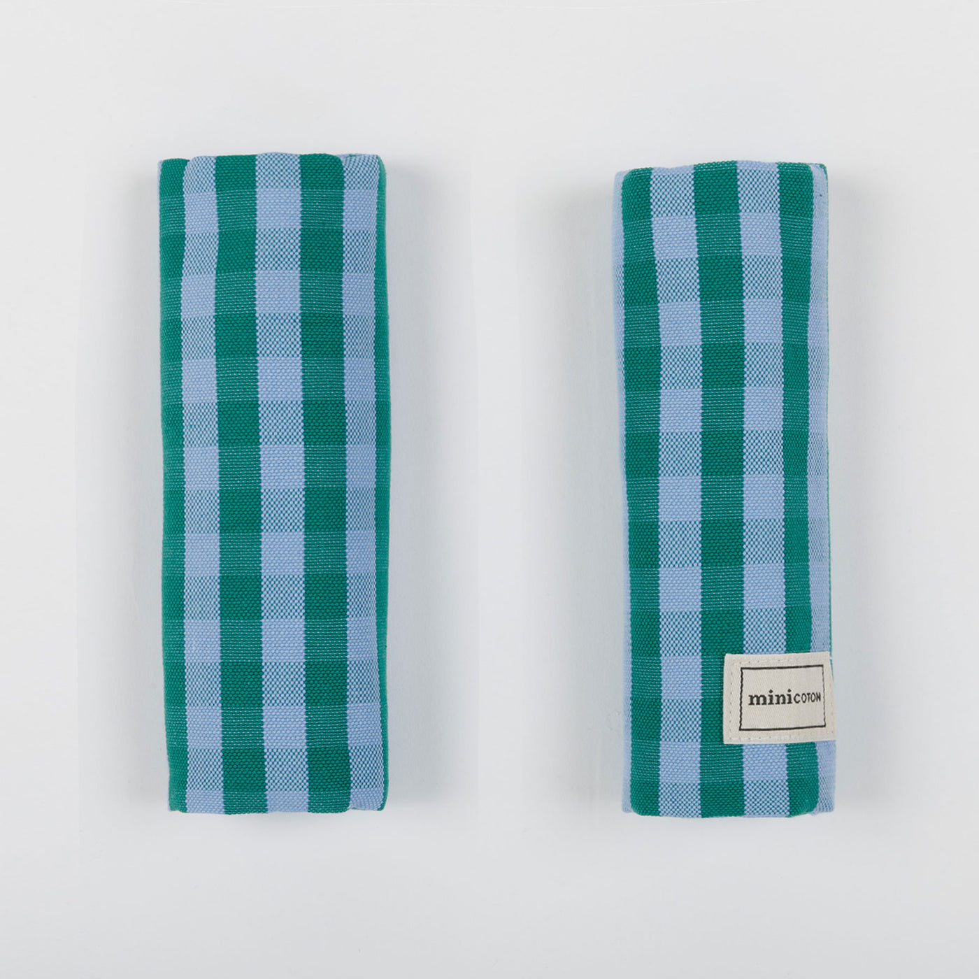 Protector Tirantes Green + Sky Blue - Minicoton