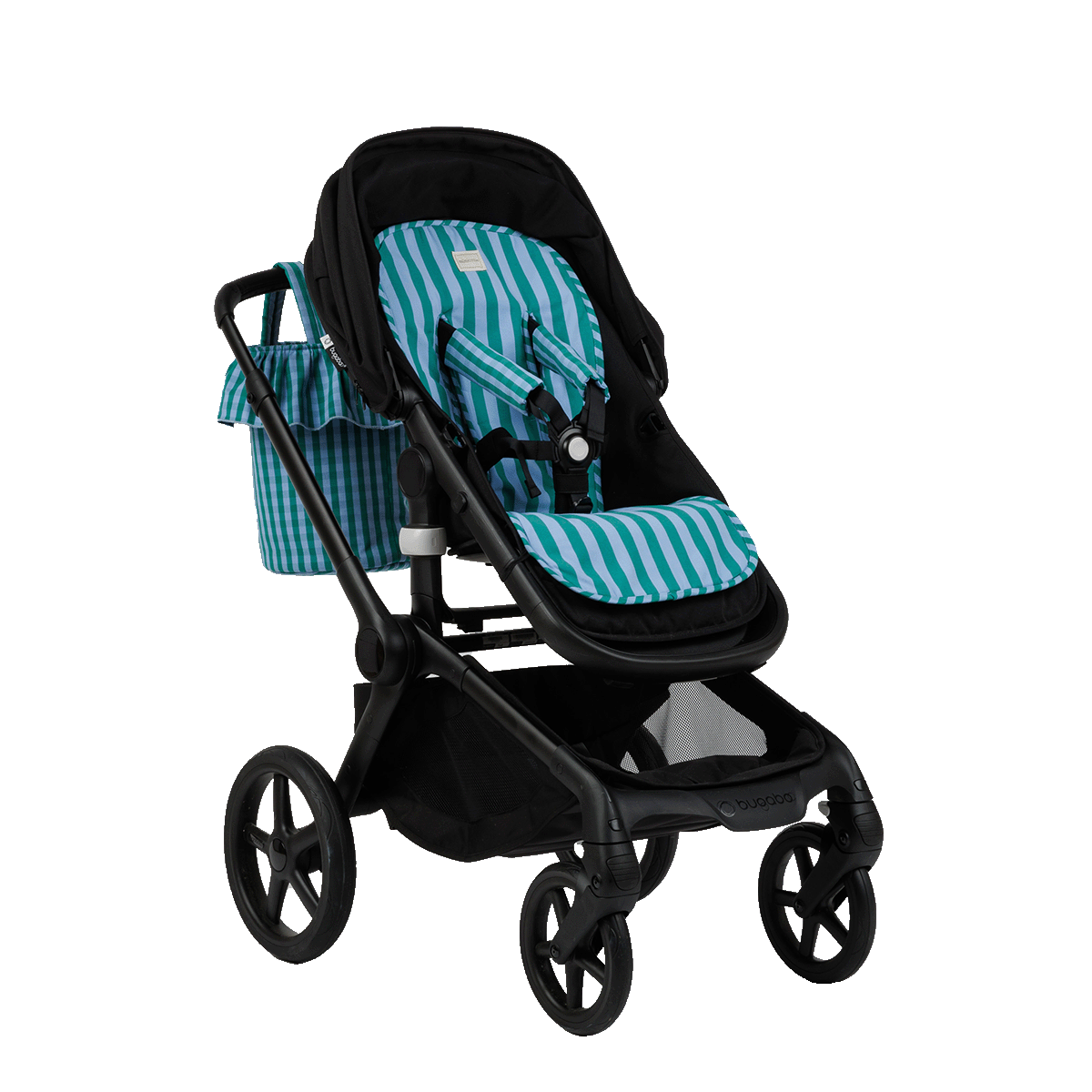 Protector Tirantes Green + Sky Blue - Minicoton