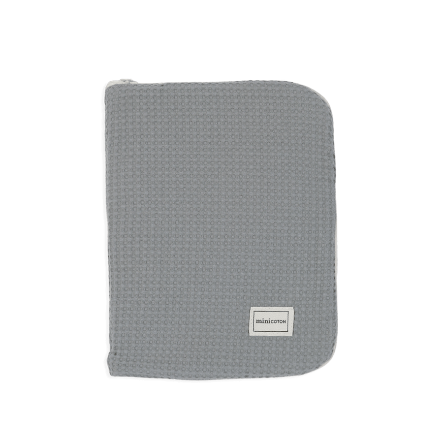 Portadocumentos Zippy Lula Dusty Blue - Minicoton