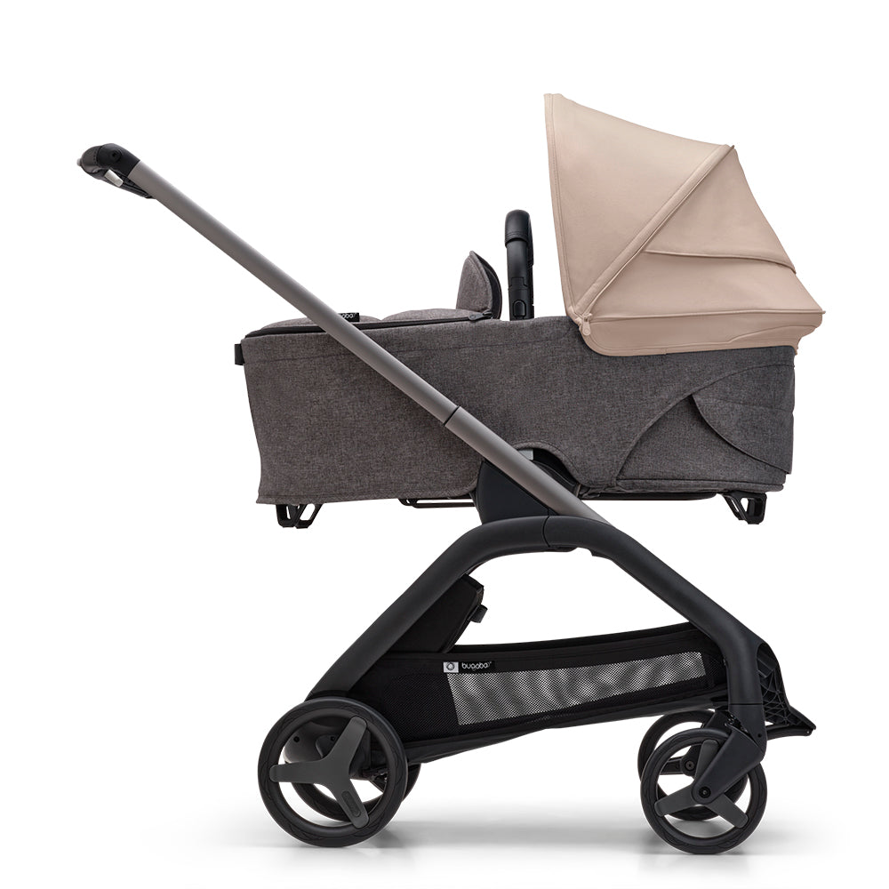 bugaboo gray melange Bugaboo Dragonfly complete Graphite/Grey Melange/Taupe · Minicoton