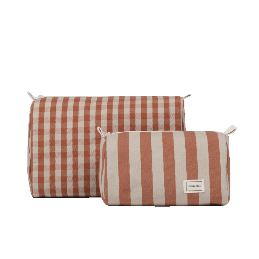 Set Neceser - Rose + Red - Minicoton