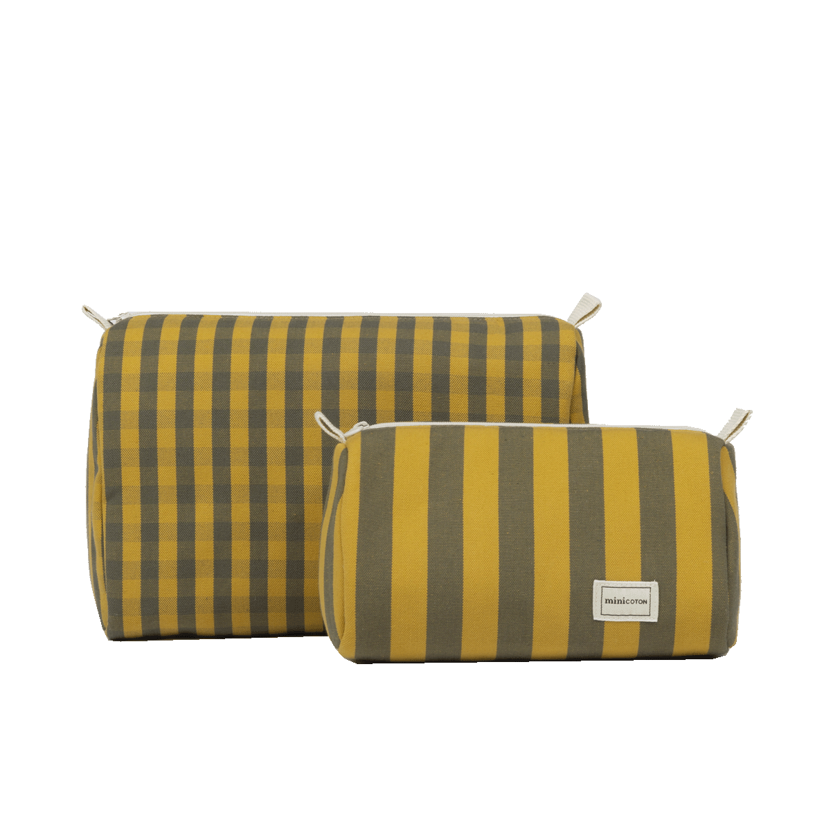 Set Neceser - Olive + Gold - Minicoton