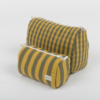 Set Neceser - Olive + Gold - Minicoton
